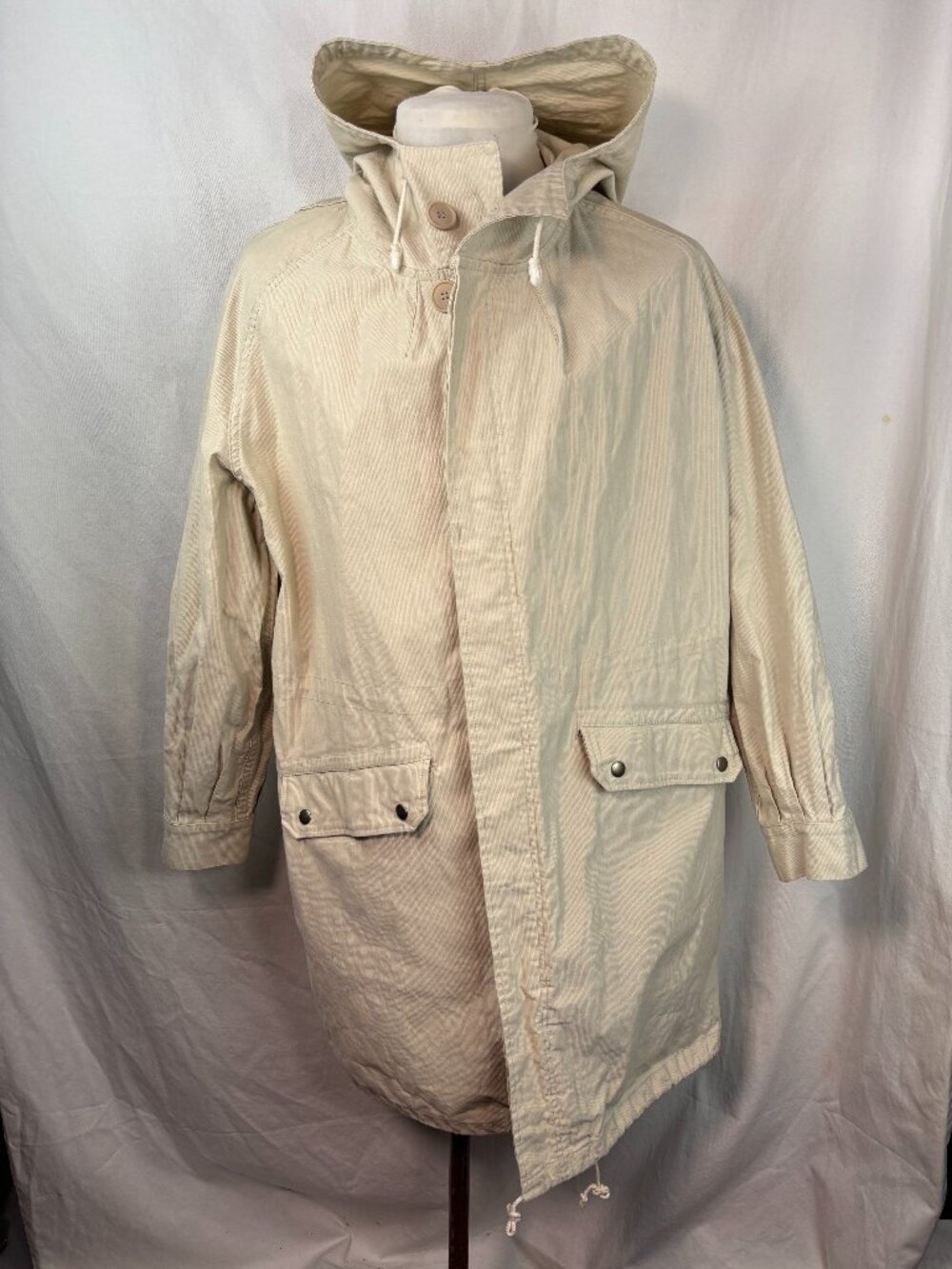 Vintage A.P.C. Rue de Fleurus French Cotton Parka Size 2 Archive